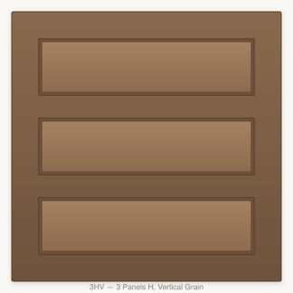 Divided Panel Pantry Door
